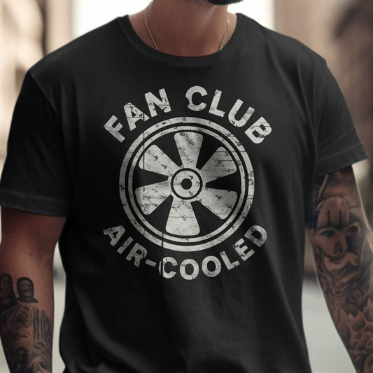 Fan Club Air-Cooled Graphic Printed T-Shirt