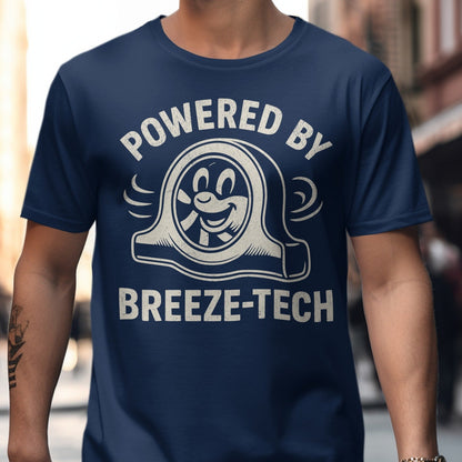 Powered by Breeze-Tech Graphic T-Shirt product type