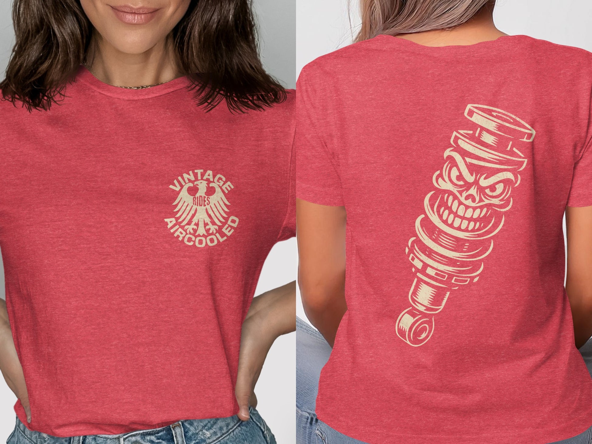 Vintage 1985 Aircooled Graphic Print Tee Shirt product