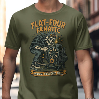 Flat Four Fanatic Vintage Aircooled Rides T-shirt product type