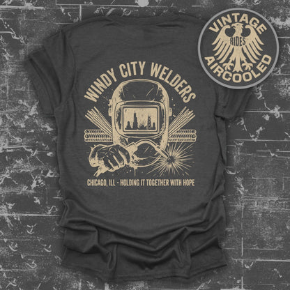 Windy City Welders Vintage Rides Aircooled T-shirt