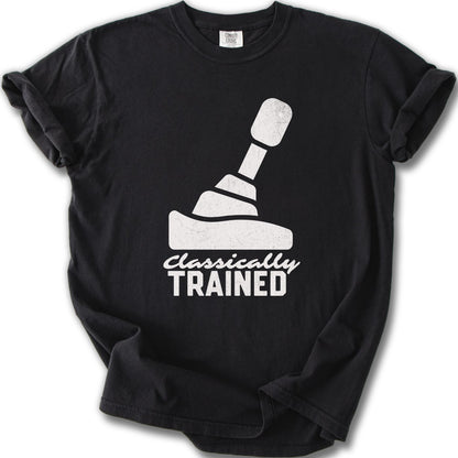 Classically Trained Retro Gaming Joystick T-shirt