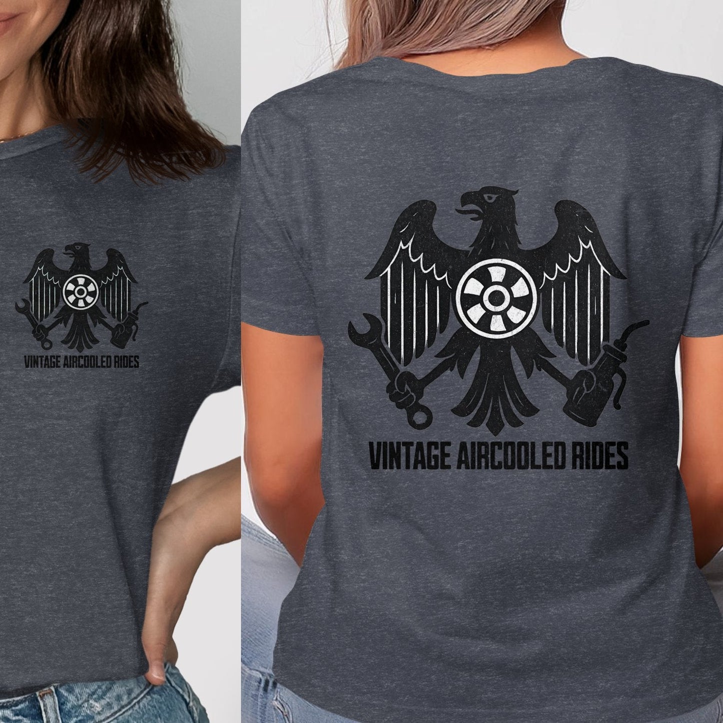 Vintage Aircooled Rides Graphic Print T-shirt product