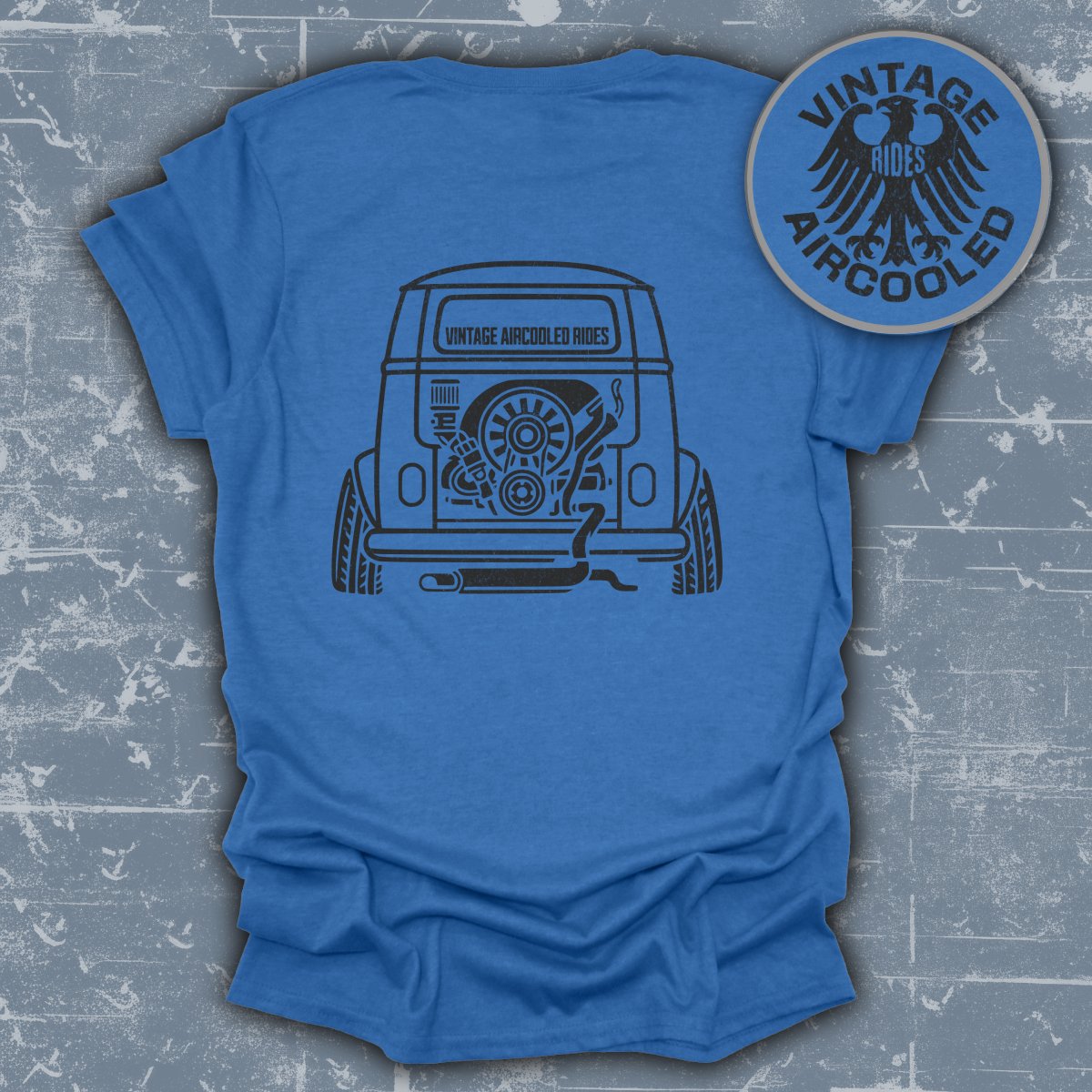 Vintage Aircooled Rides Graphic T-Shirt product type