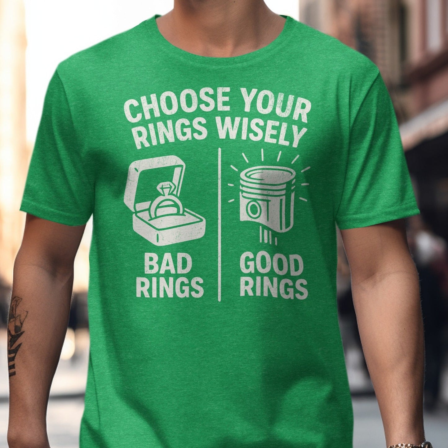 Choose Your Rings Wisely Graphic T-Shirt product