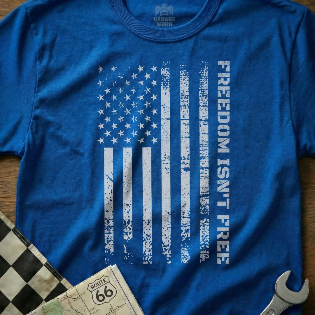 Distressed American Flag Freedom Isn't Free product type