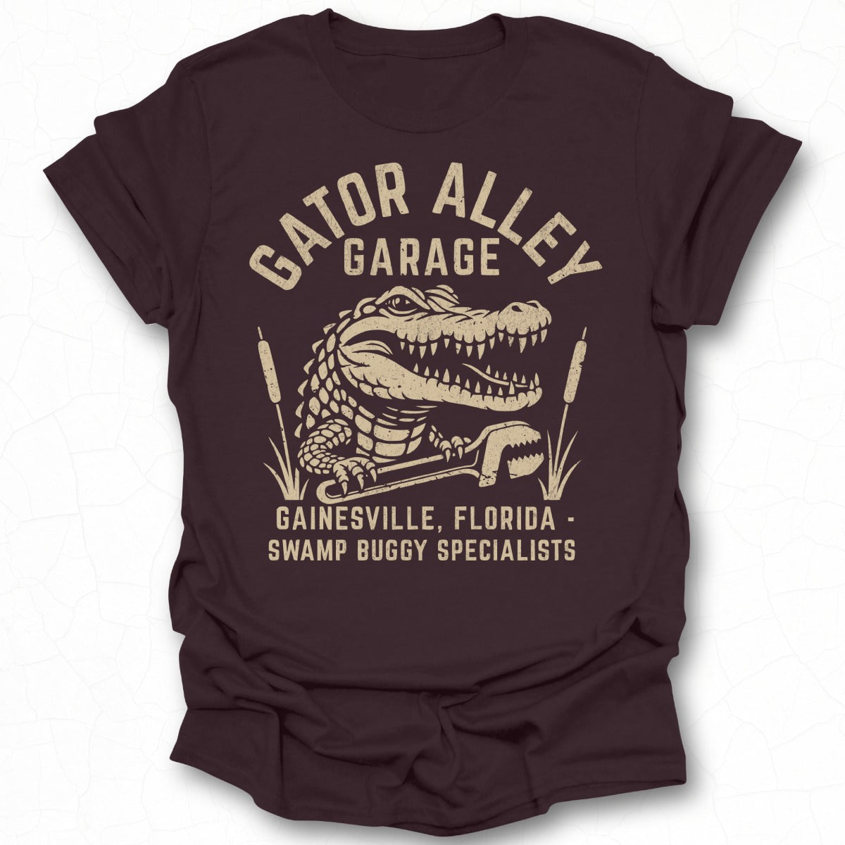 Gator Alley Garage Swamp Buggy Specialists T-shirt