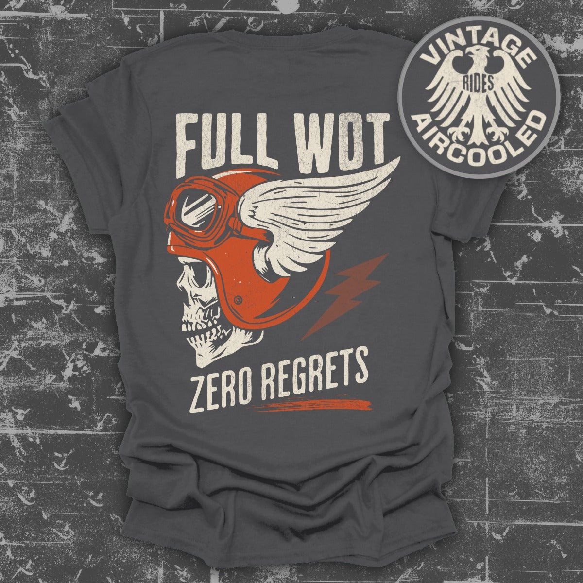 Full WOT Zero Regrets Vintage Rides Aircooled product type