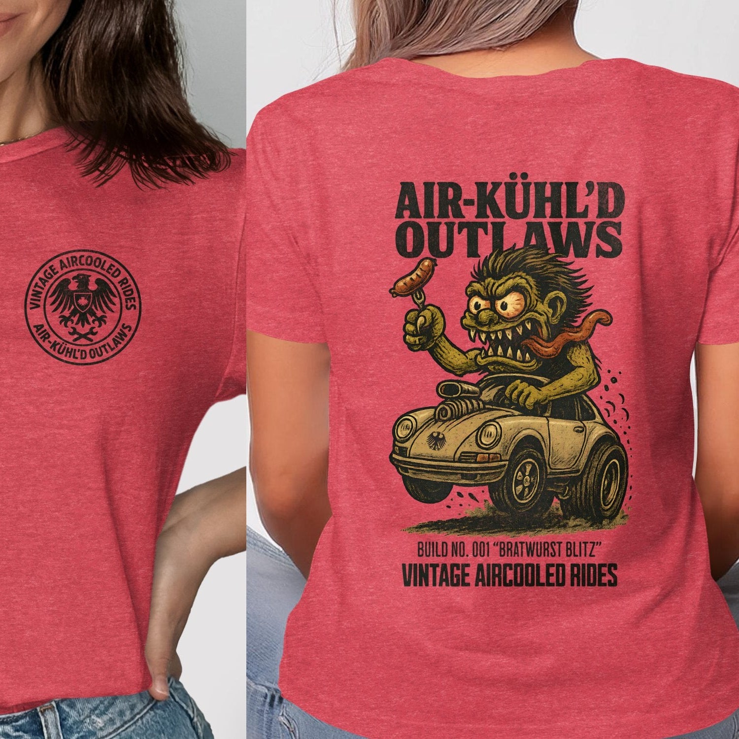 Vintage Aircooled Outlaws Graphic Tee product