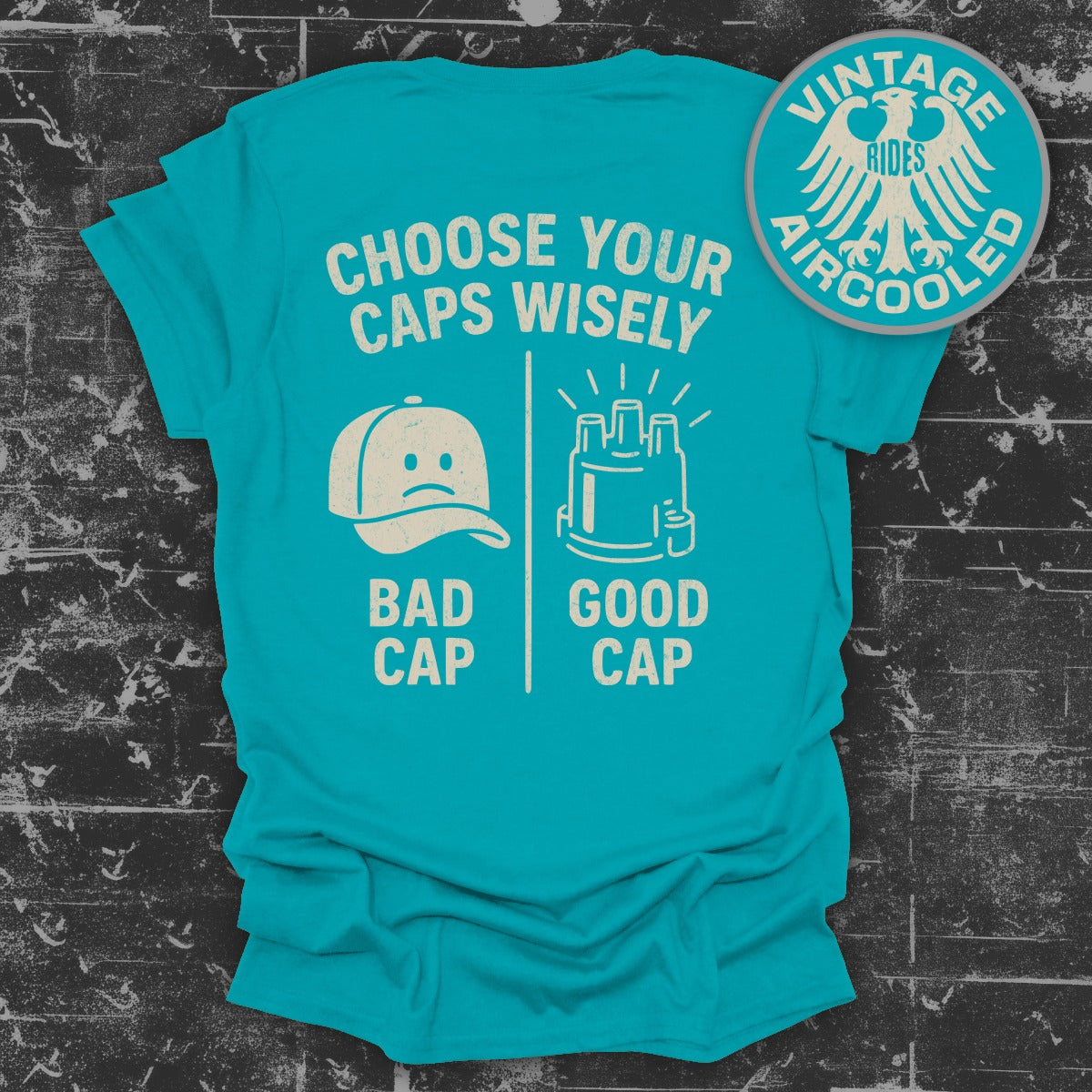 Choose Your Caps Wisely Vintage Rides product