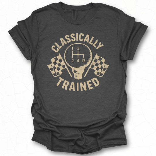 Classically Trained Gear Shift Themed T-Shirt