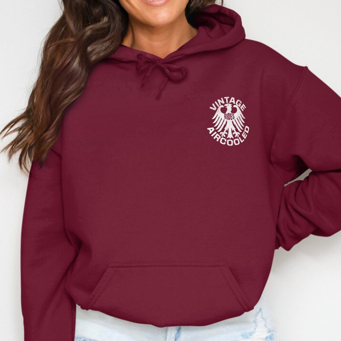 Vintage Aircooled Bold Hooded Sweatshirt product