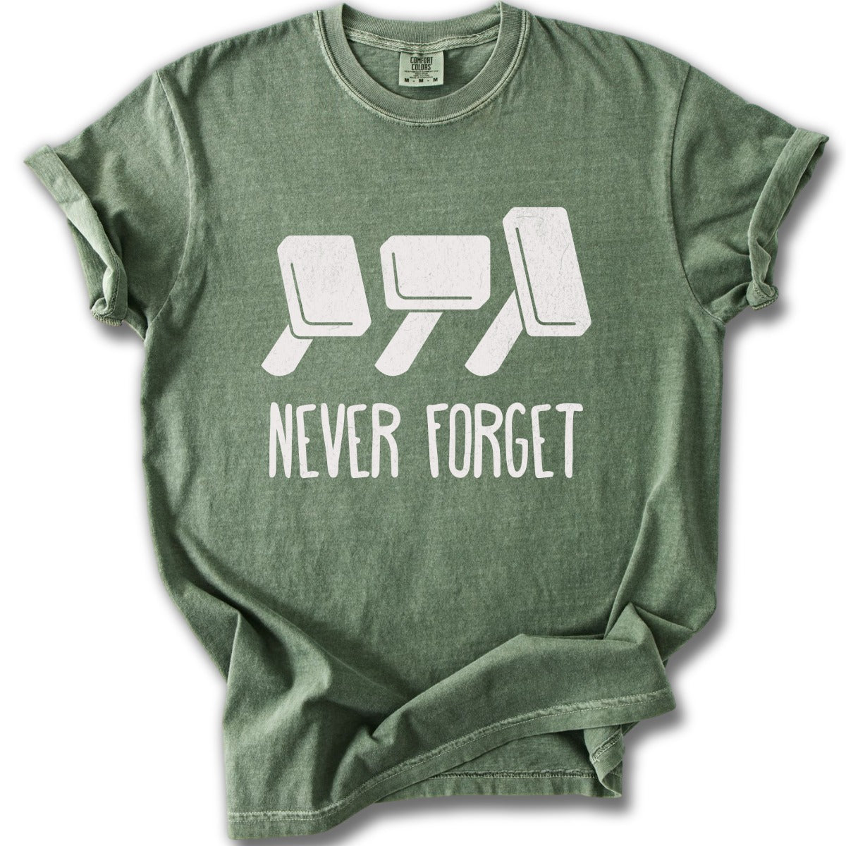 Retro Never Forget Floppy Disk Design T-Shirt