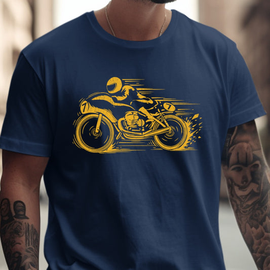 Motorcycle Rider Graphic Design T-Shirt product