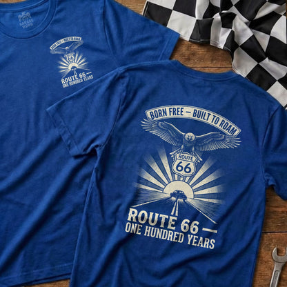 Born Free Built To Roam Route 66 One Hundred Years product type