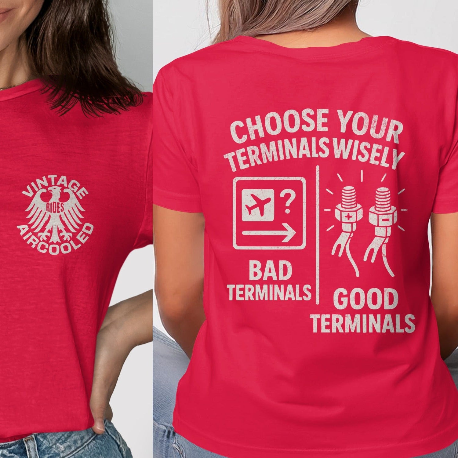 Choose Your Terminals Wisely Vintage Aircooled Shirt