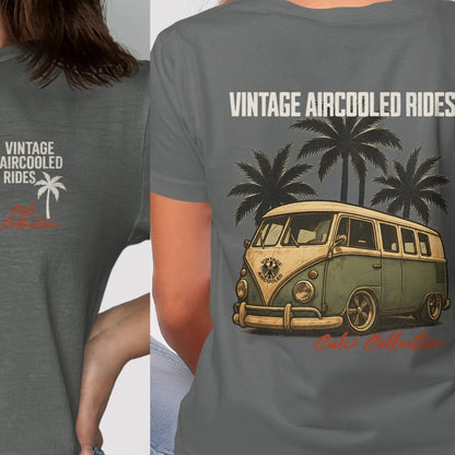 Vintage Aircooled Rides Graphic Tee Shirt product
