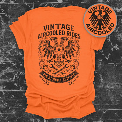 Vintage Aircooled Rides Air-Kuhld Heritage T-shirt