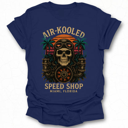 Air-Kooled Speed Shop Miami Florida T-Shirt
