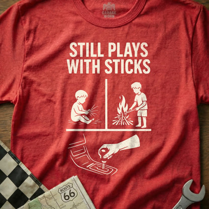 Still Plays with Sticks