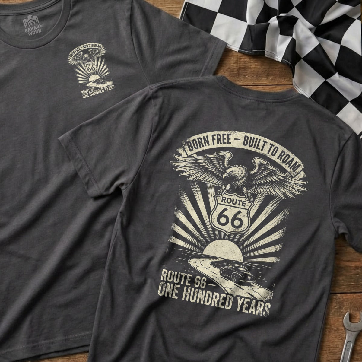 Born Free Built To Roam Route 66 product type