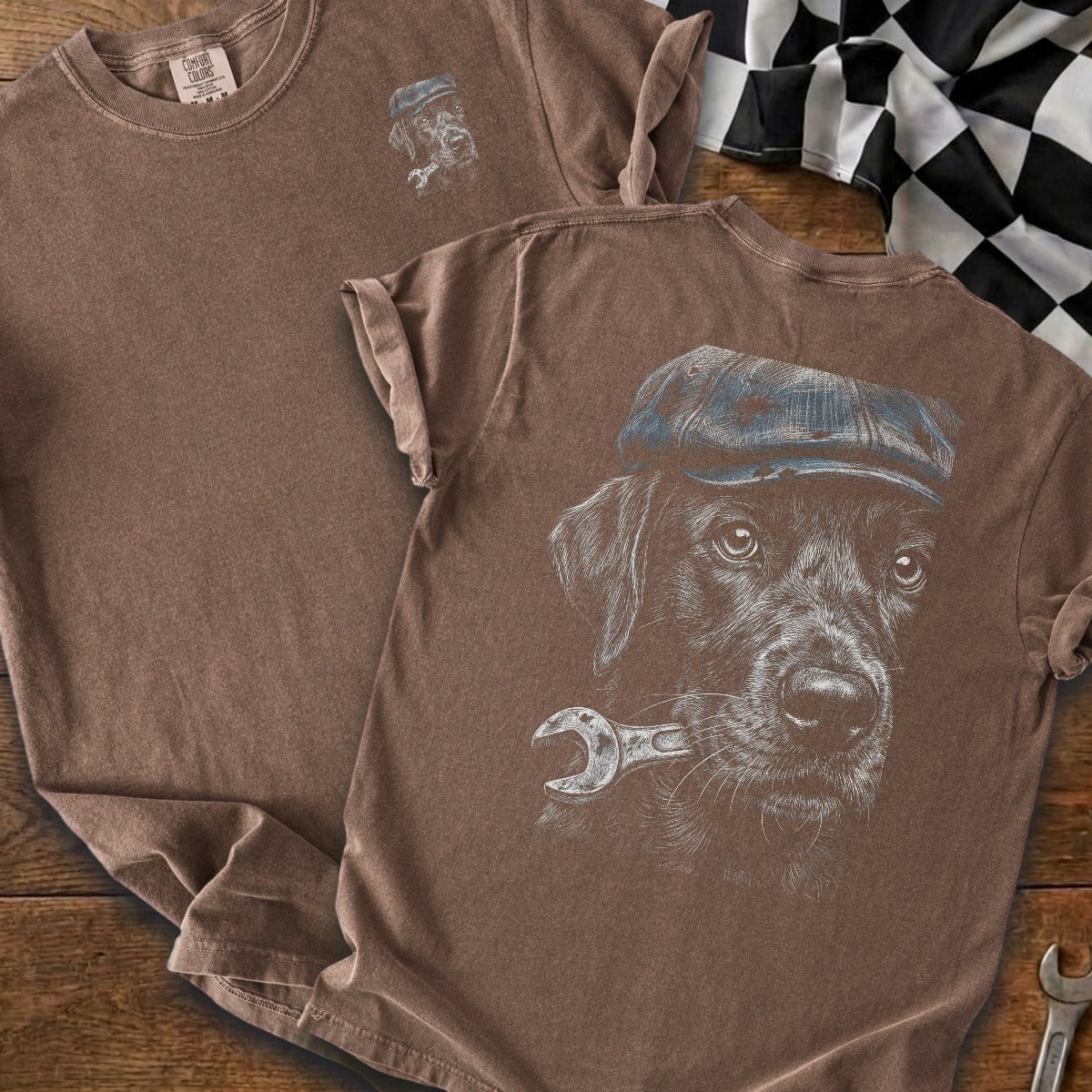 Espresso | Left Chest + Back