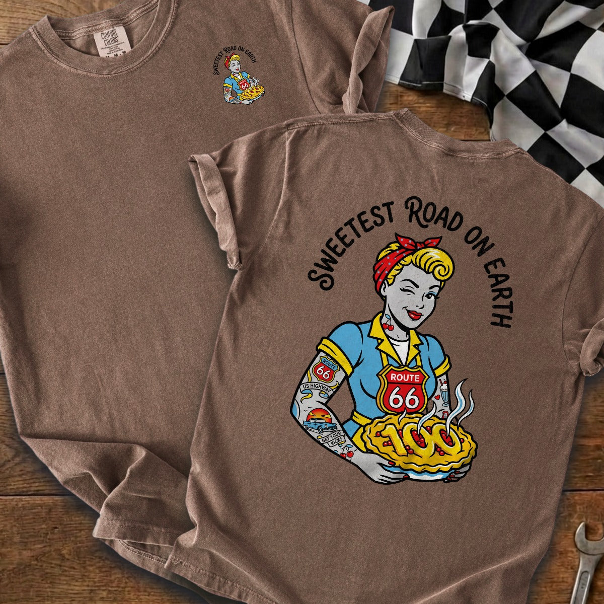 Espresso | Left Chest + Back