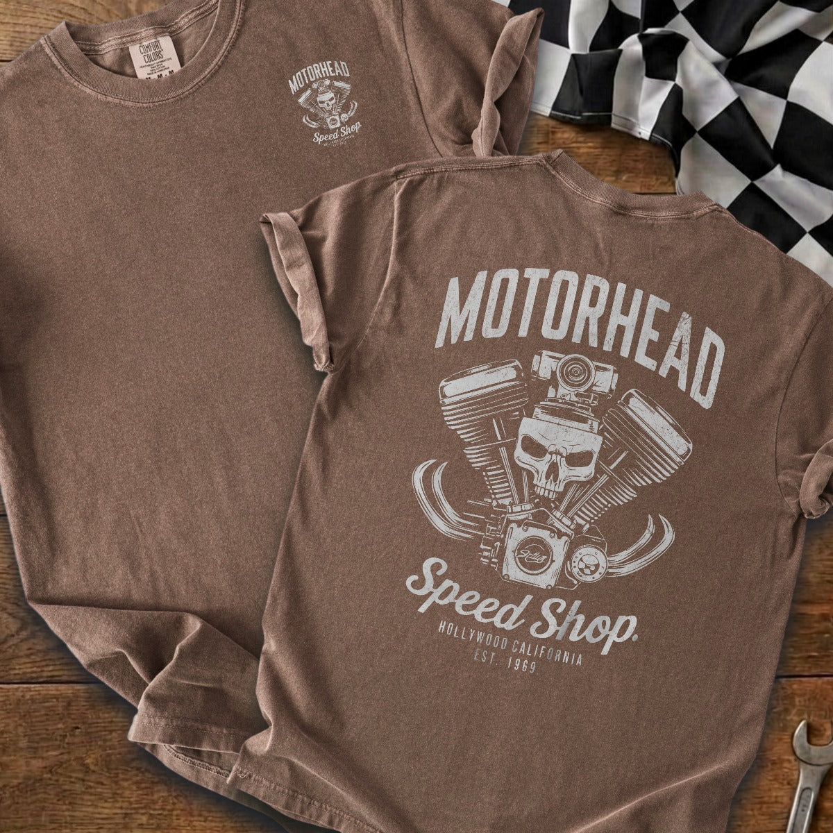 Espresso | Left Chest + Back