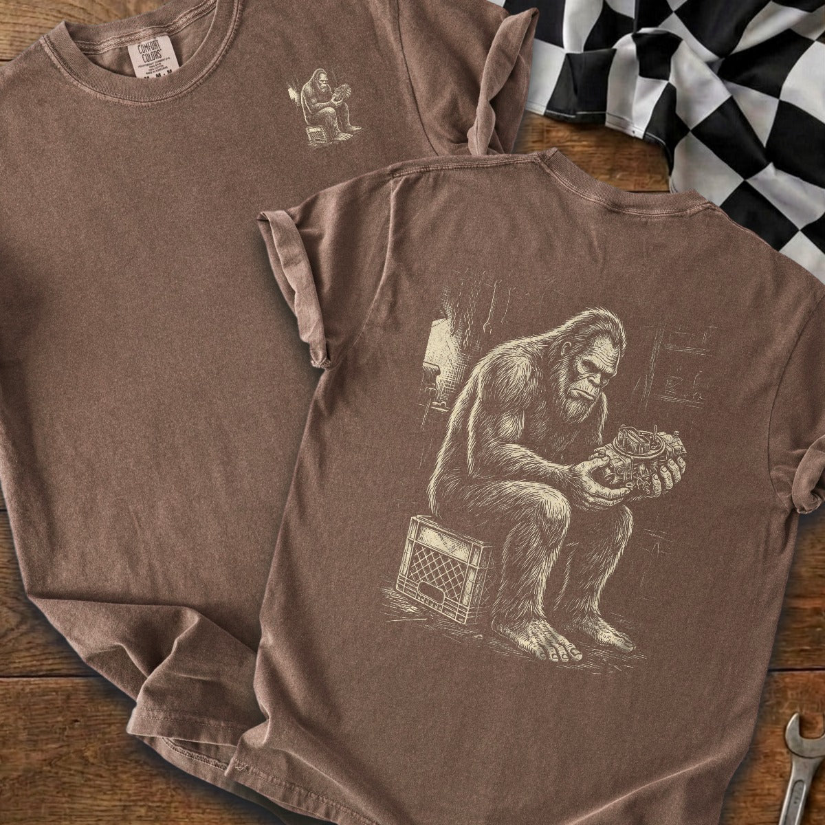 Espresso | Left Chest + Back