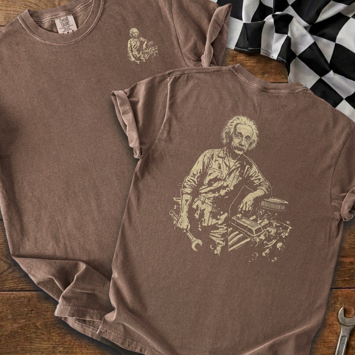 Espresso | Left Chest + Back