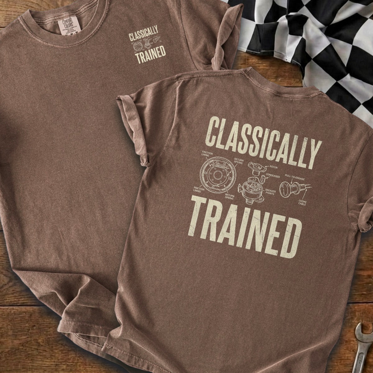Espresso | Left Chest + Back