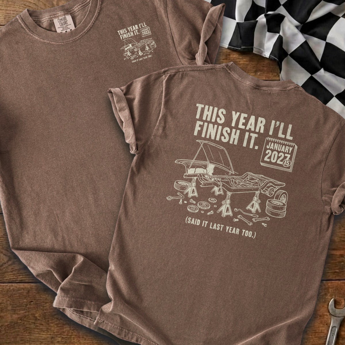 Espresso | Left Chest + Back