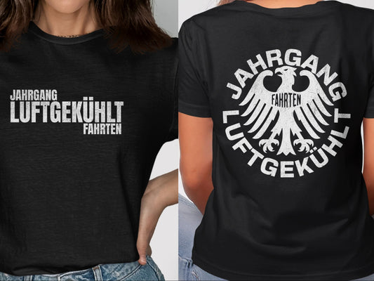 Jahrgang Luftgekuhlt Fahrten Vintage Style Tee product