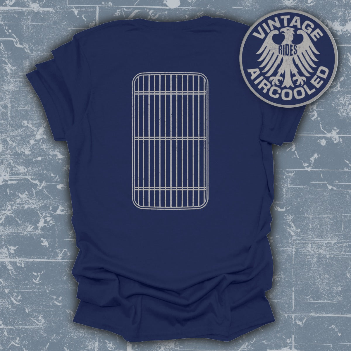 Vintage Rides Aircooled T-shirt design product type