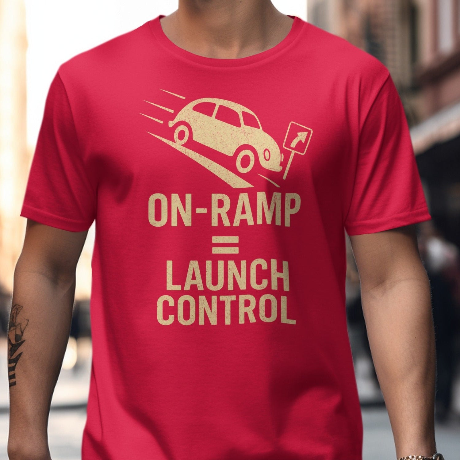 On-Ramp Equals Launch Control Graphic T-Shirt product