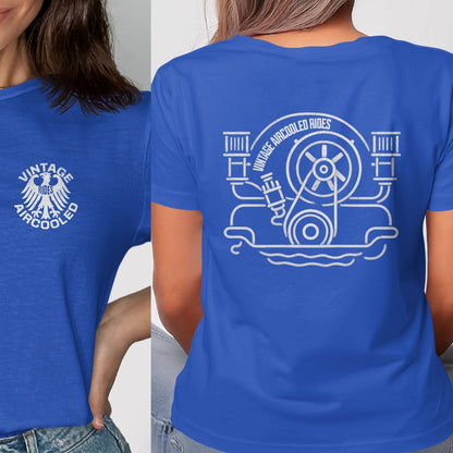 Vintage Aircooled Rides Engine Graphic Tee product