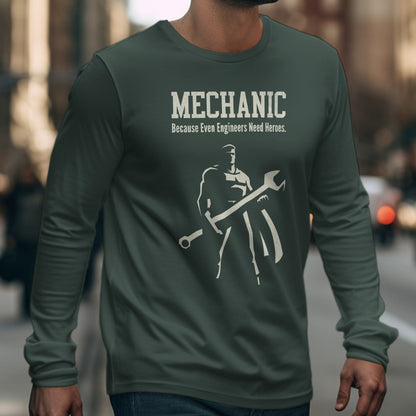 Mechanic Shirt Because Even Engineers Need Heroes Product