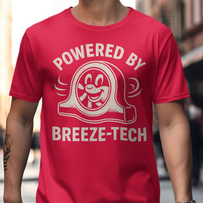Powered by Breeze-Tech Graphic T-Shirt product type