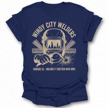 Windy City Welders Holding It Together with Hope Shirt