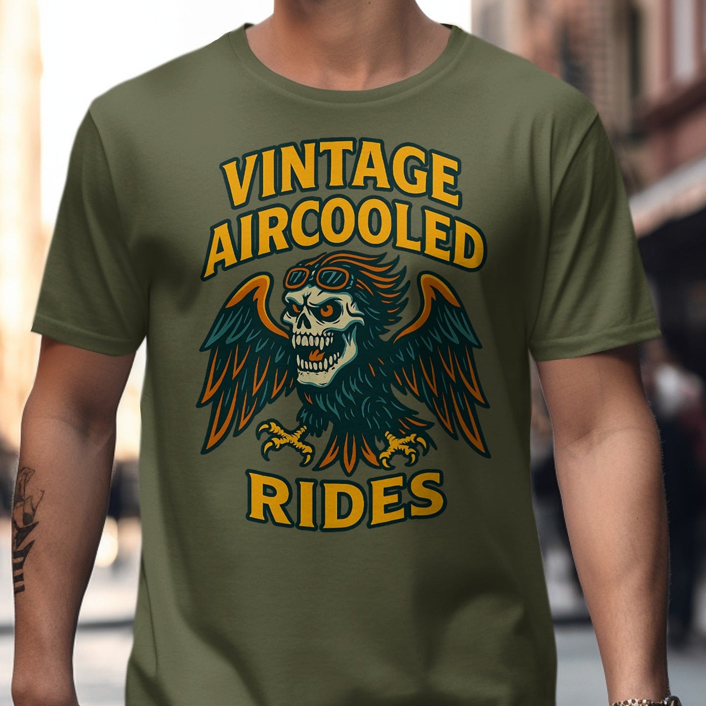 Vintage Aircooled Rides Graphic T-Shirt product type