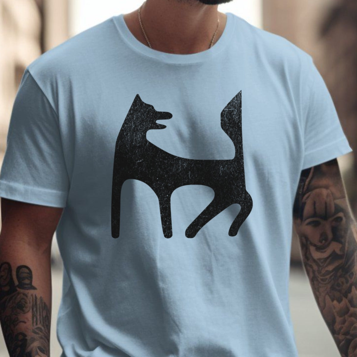 Stylish Graphic Animal Print T-Shirt Casual Product Type