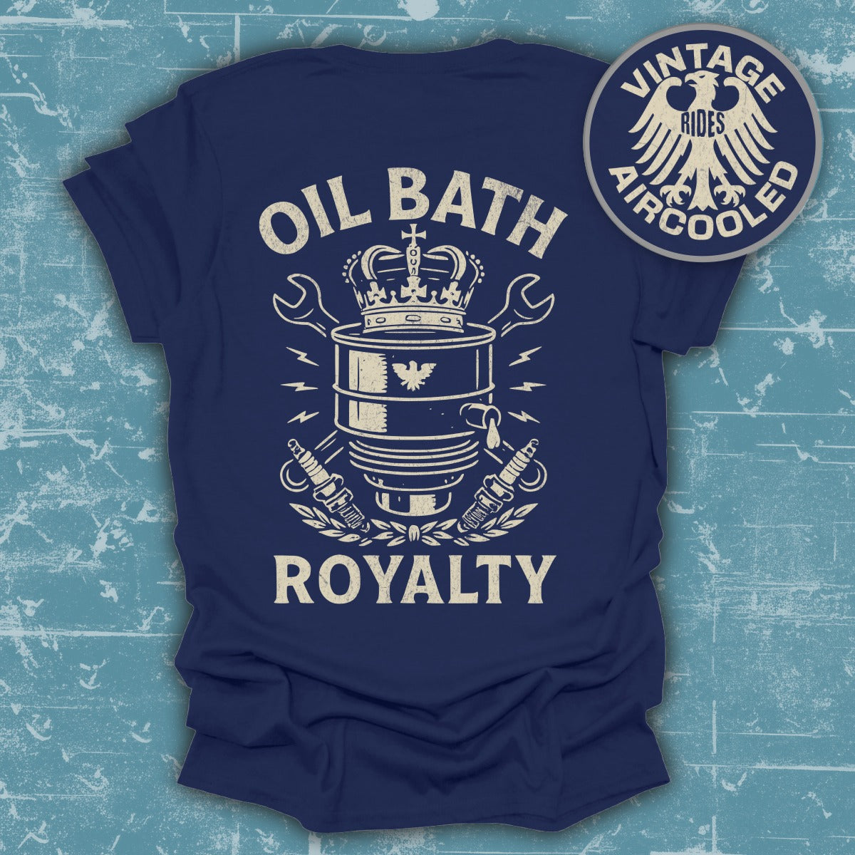 Oil Bath Royalty Vintage Rides Aircooled T-shirt product type