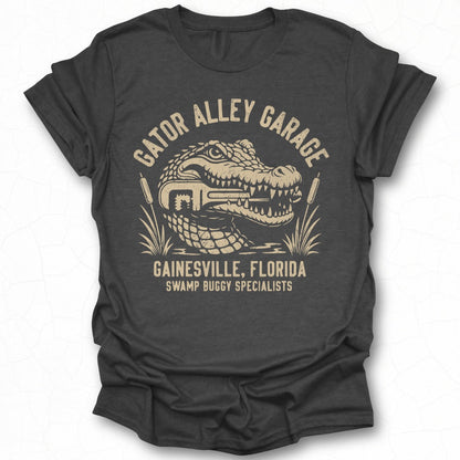 Gator Alley Garage Gainesville Florida Swamp Buggy T-shirt