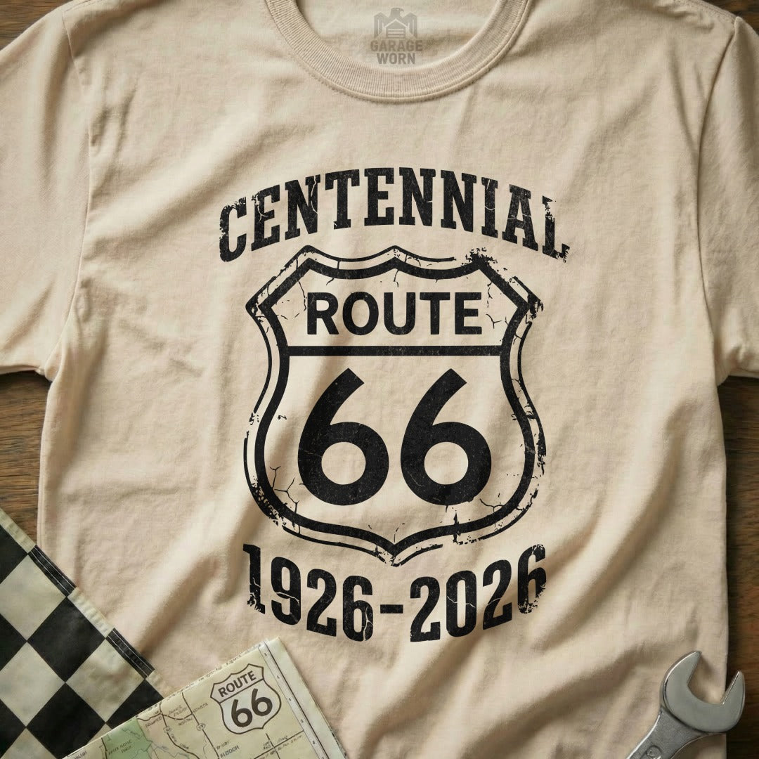 Centennial Route 66 Shield 1926-2026 Graphic product type