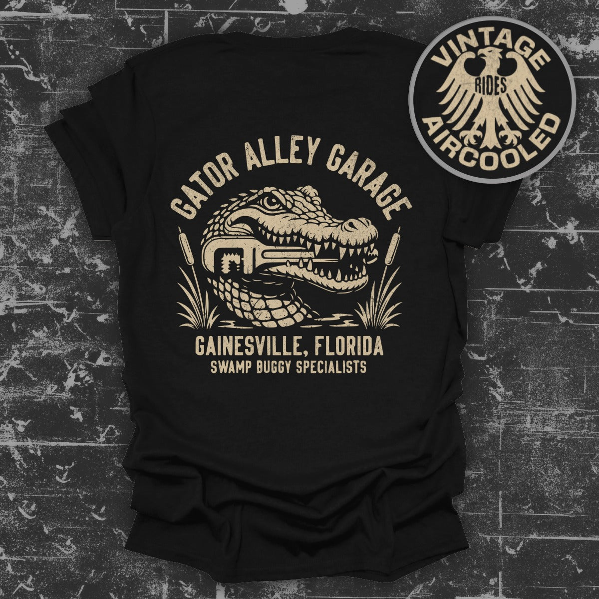Gator Alley Garage Gainesville Florida Vintage Shirt