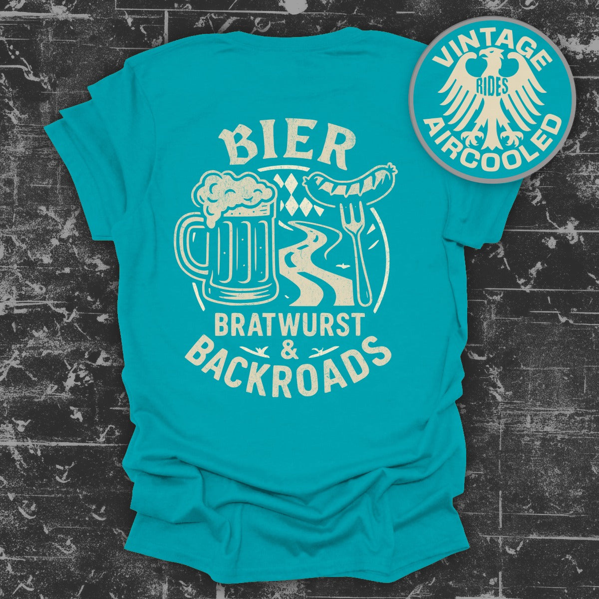Bier Bratwurst and Backroads Vintage Rides product type