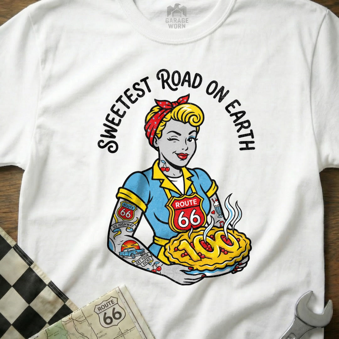 SWEETEST ROAD ON EARTH ROUTE 66 Pinup Pie product type