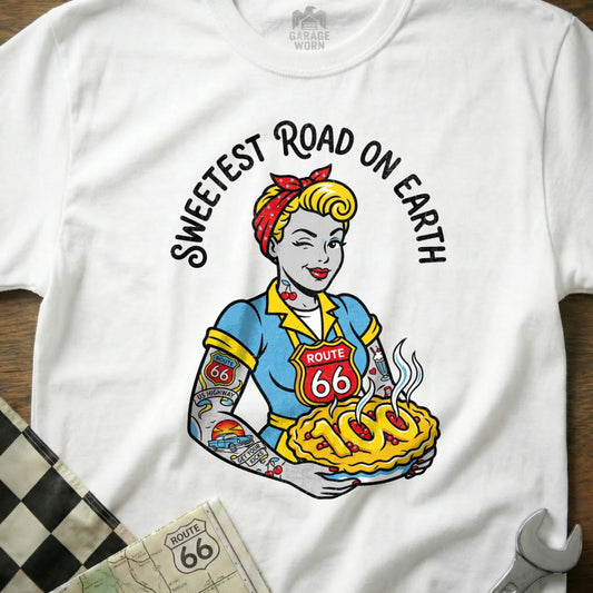 SWEETEST ROAD ON EARTH ROUTE 66 Pinup Pie product type