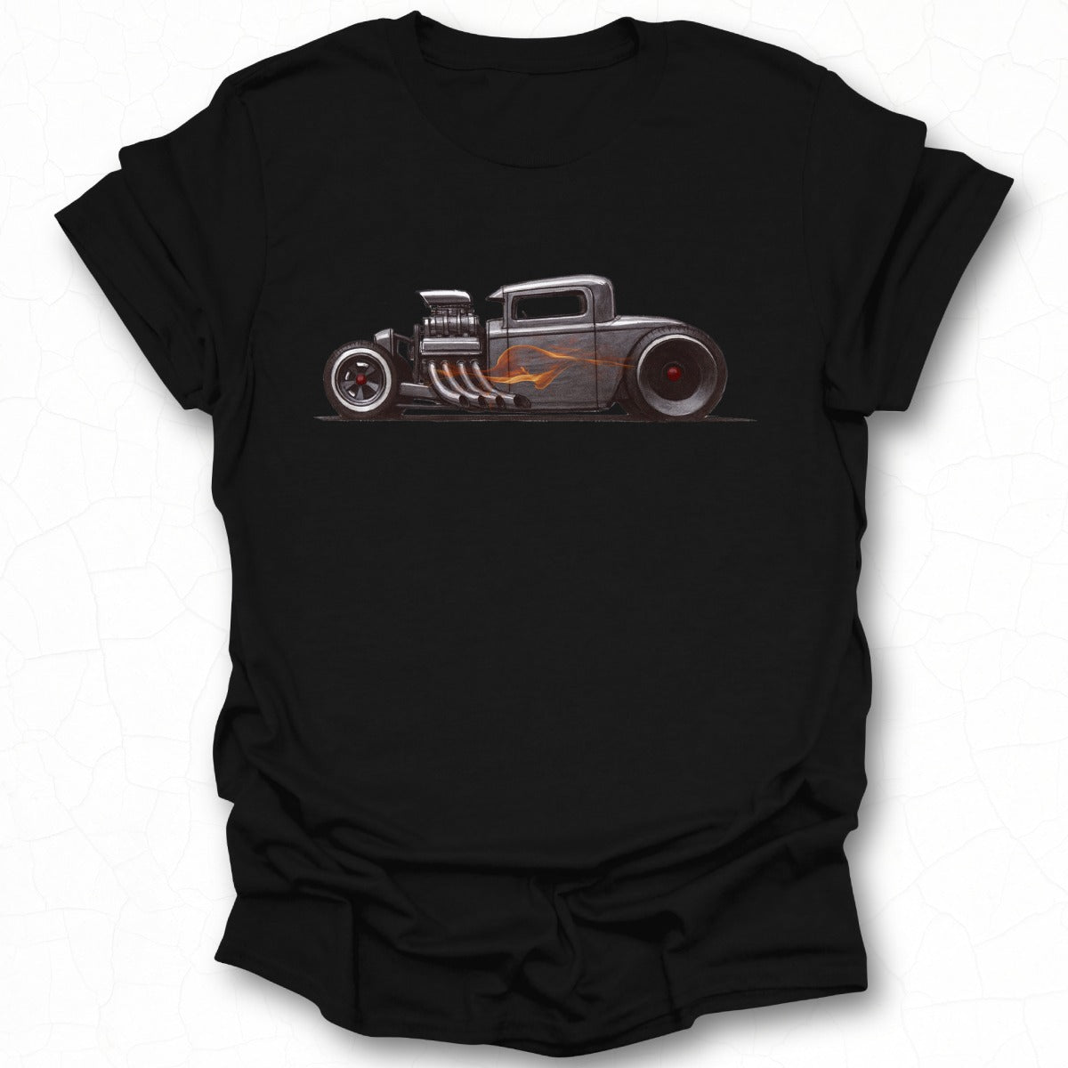 Vintage Hot Rod Car Graphic T-shirt