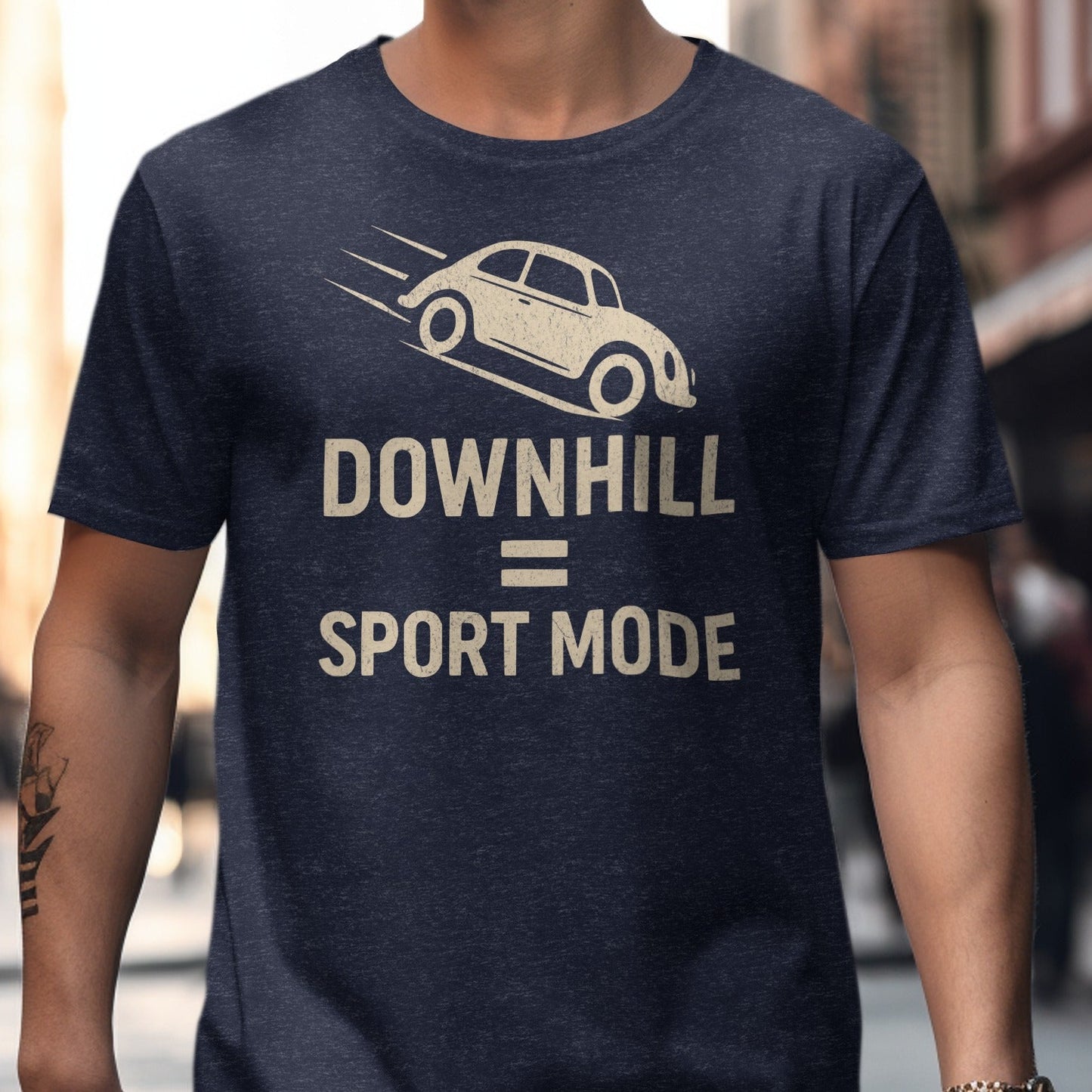 Downhill = Sport Mode